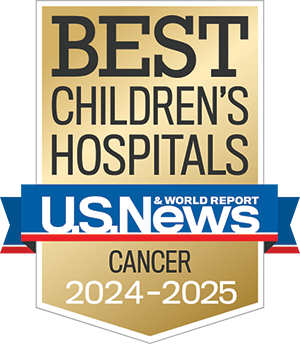 US News and World Report Best Children's Hospitals Award for Cancer