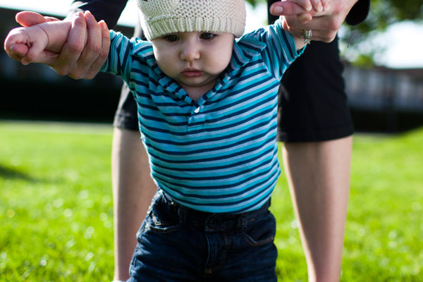 baby walking