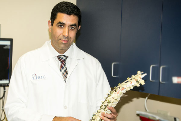 Dr. Afshin Aminian, CHOC Children's spine specialist