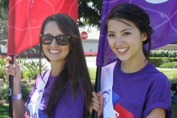 ”Two teens in leukemia treatment smiling