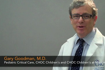 Why Dr. Gary Goodman choose pediatrics and CHOC Children's