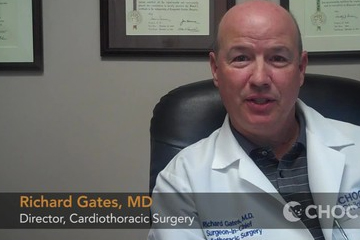 Dr. Richard Gates likes to interact with patients and families