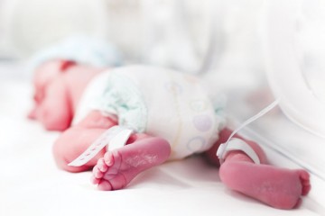 Preemie baby in the NICU