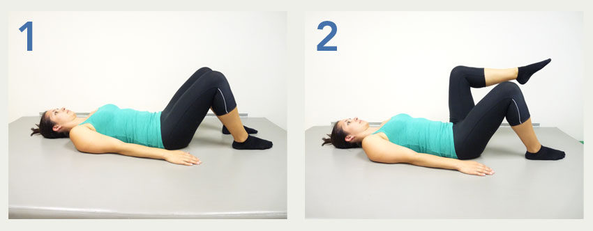 Abdominal press exercise sales