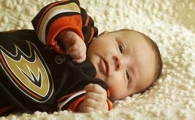 anaheim ducks baby jersey