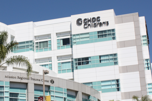 Exterior view of CHOC Children's Mission Hospital
