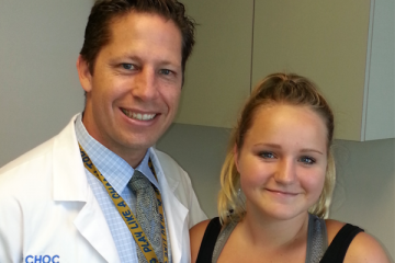 Ashley Klein and Dr. Anthony McCanta