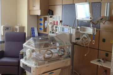 private NICU hospital room for baby, CHOC at Mission in Mission Viejo, California