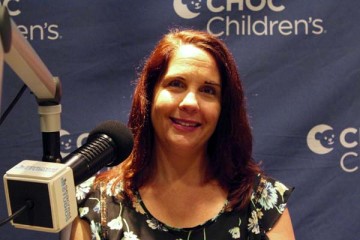 Amy Frias in Seacrest Studio or podcast