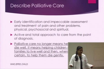 Palliative care presentation