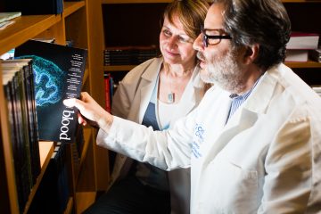 Doctors in metabolics lab