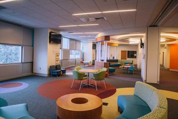 Reception area of the Tidwell Procedure Center