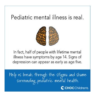 Pediatric mental illness is real