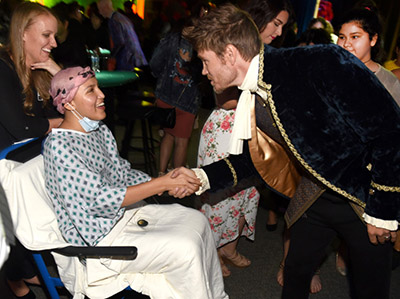 Chad Michael Murray Attends CHOC’s Oncology Prom