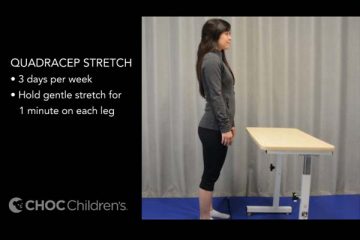 Cancer rehabilitation - quadracep stretch