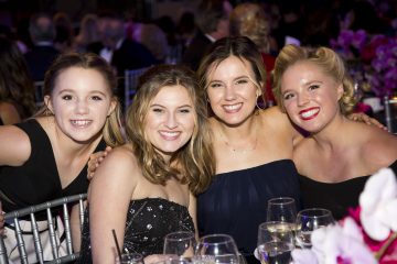 Four girls at the event