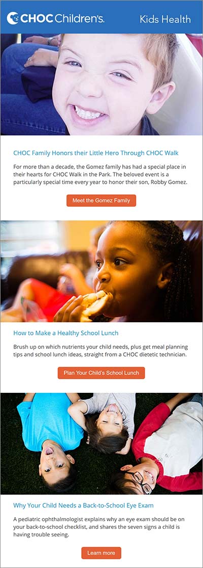 Kids Health Newsletter