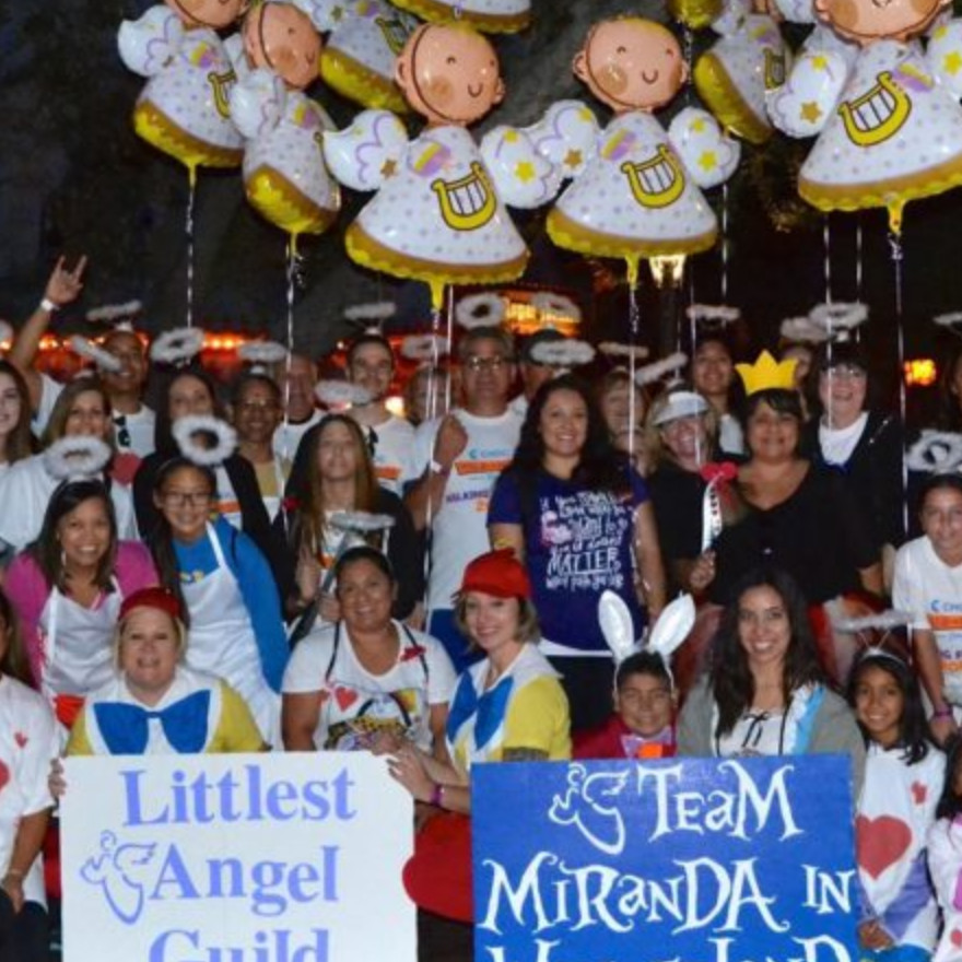 Team Miranda in the CHOC Walk at the Park in 2017