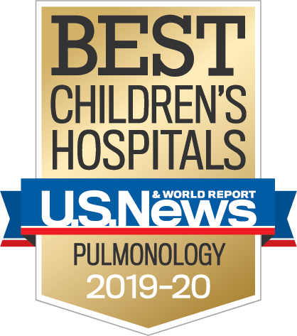 US News & World Report Top Children's Hospitals Pulmonology