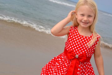 Mackenzie at the beach