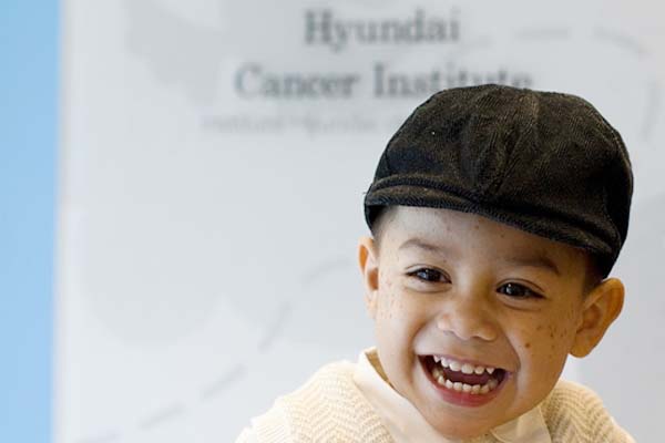Oncology patient Ricky at CHOC Hyundai Cancer Institute