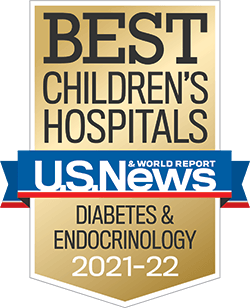 US News and World Report Best Children's Hospitals Diabetes & Endocrinology