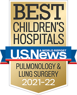 US News and World Report Best Children's Hospitals Pulmonology