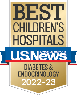 US News and World Report Best Children's Hospitals Diabetes & Endocrinology