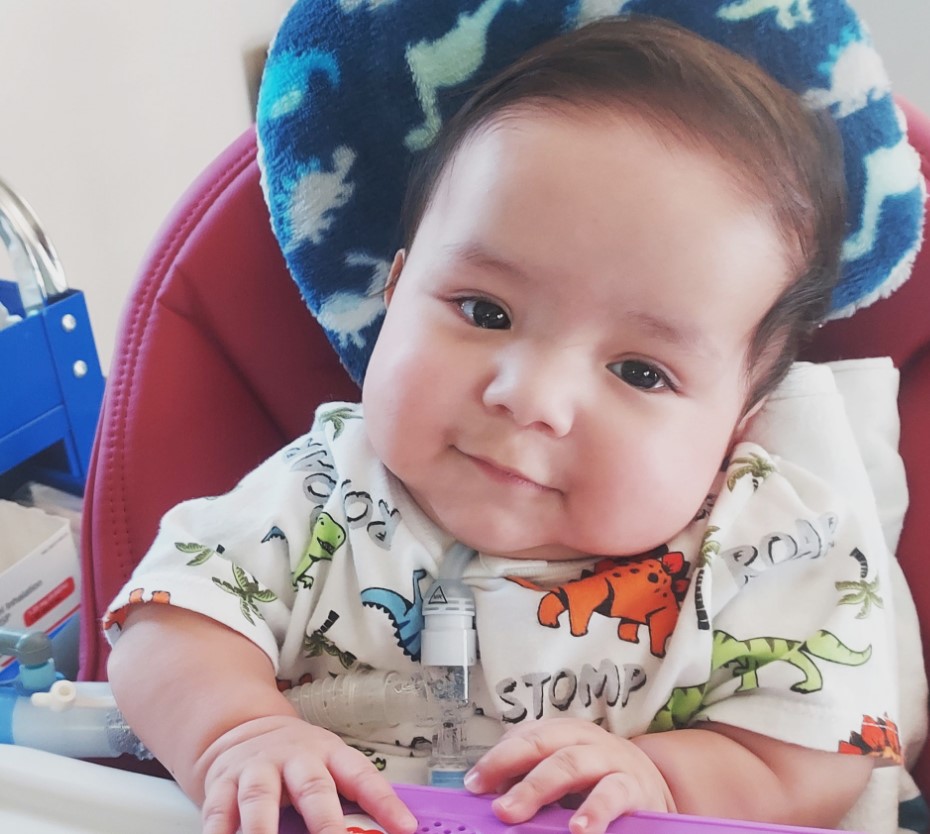 Large chest mass poses big challenges: Freddy’s NICU story