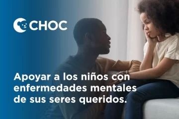 Apoyar a los niños con enfermedades mentales de sus seres queridos